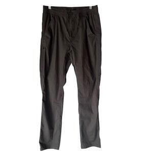 prAna Women Charcoal Grey Ripstop Hiking Pants Small Standard Fit Organic S